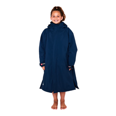 Pro Dry Change Robe Kids Changing Robes Red Navy 