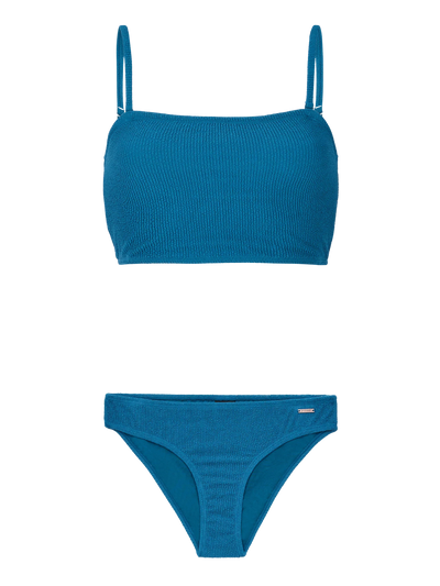 PRTBree Bandeau Bikini - Surfing Blue Women's Swimsuits & Bikinis Protest XS 