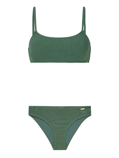 PRTDice Bralette Bikini - Veggie Green Women's Swimsuits & Bikinis Protest XS 