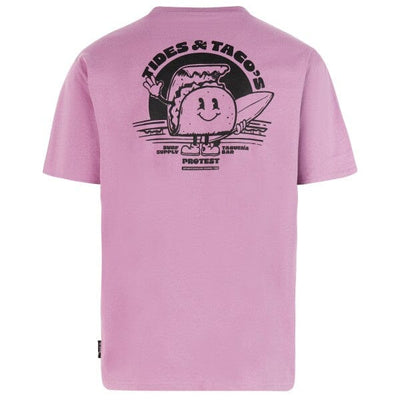 PRTELSTOW Tee - Plum Mauve Men's T-Shirts & Vests Protest 