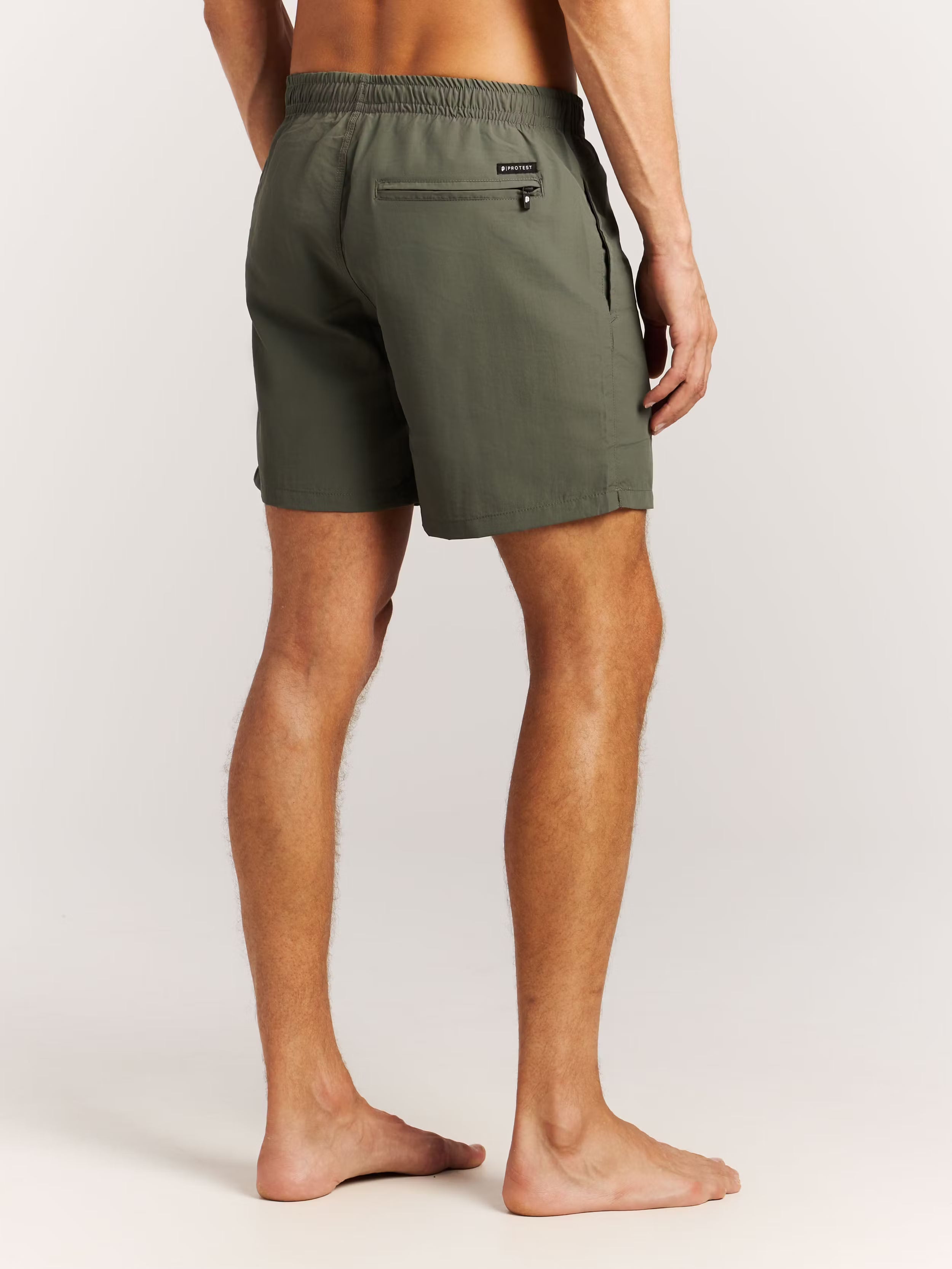 PRTFASTER Beach Short - Grey Green Men's Shorts & Boardshorts Protest 