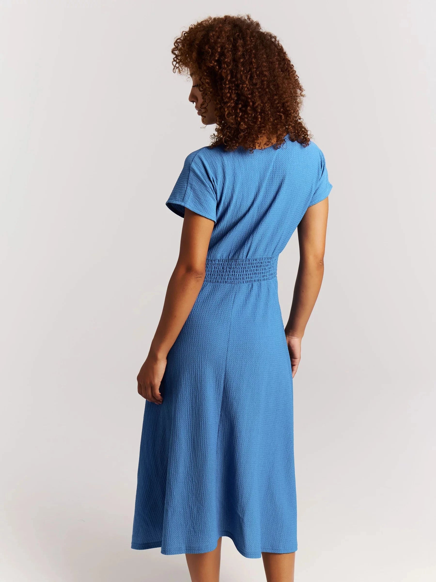 PRTNIEVE Dress - Gladio Blue Women's Dress Protest 