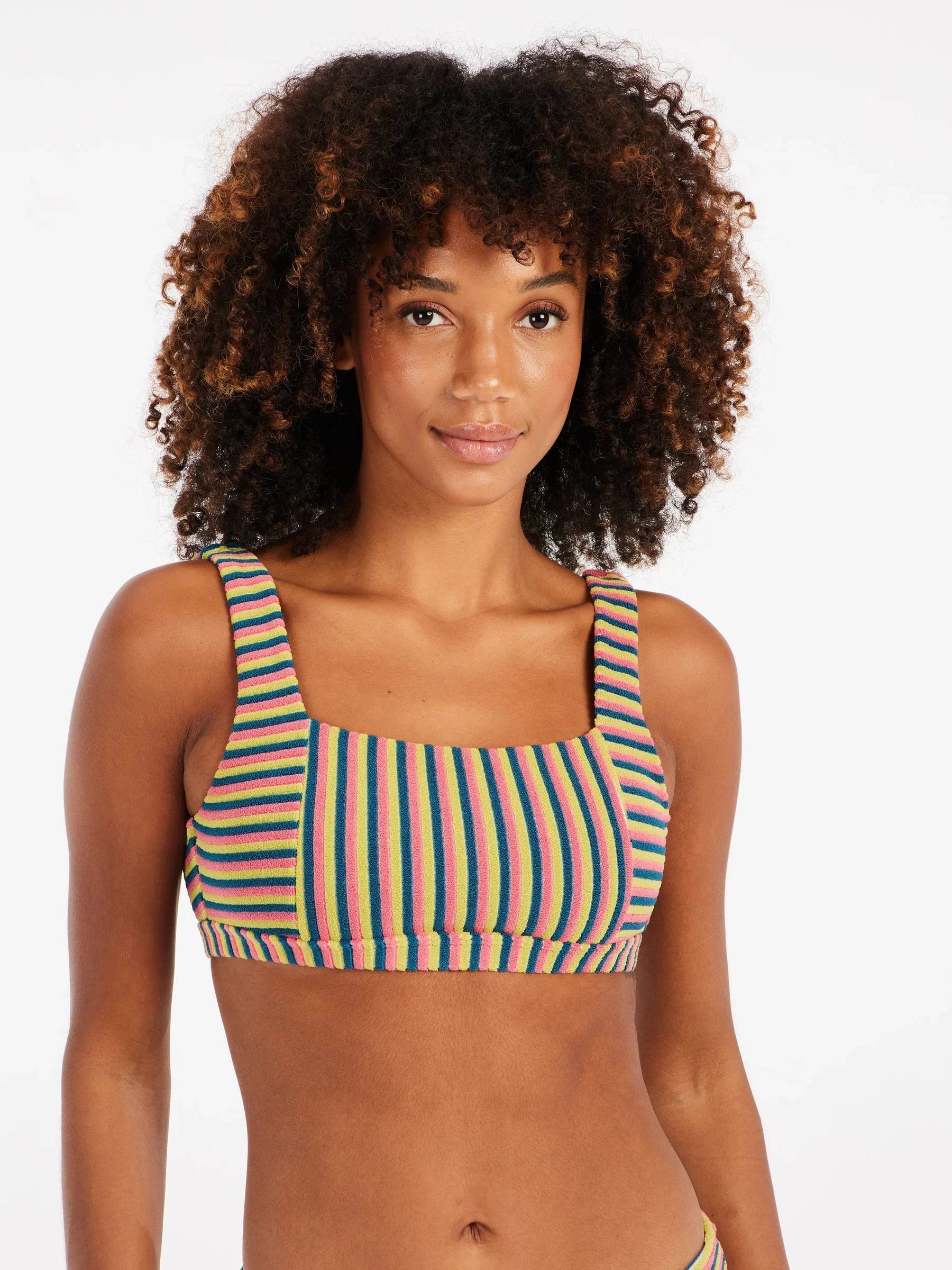 PRTTube Bandeau Bikini - Guava Pink Women's Swimsuits & Bikinis Protest 