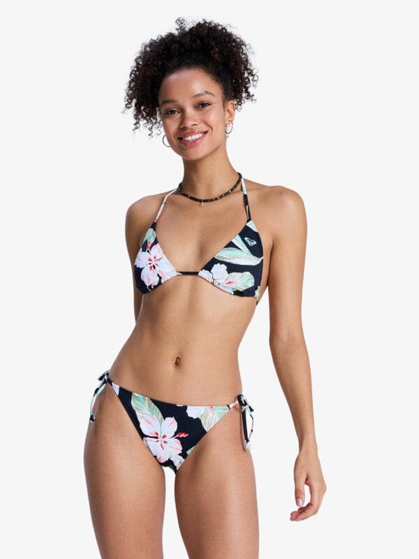 PT Essentials Tiki Classic Bikini Set - Anthracite Spring Charming Women's Swimsuits & Bikinis Roxy 