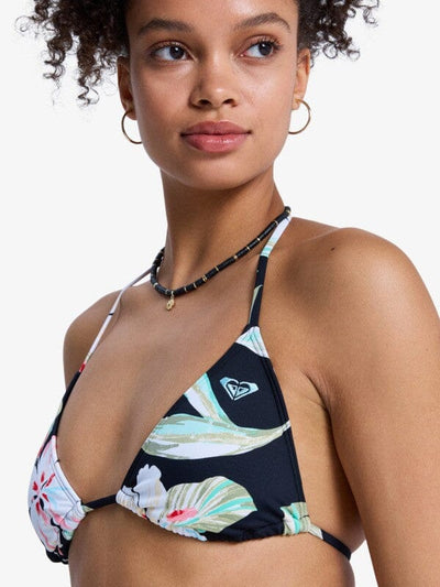 PT Essentials Tiki Classic Bikini Set - Anthracite Spring Charming Women's Swimsuits & Bikinis Roxy 