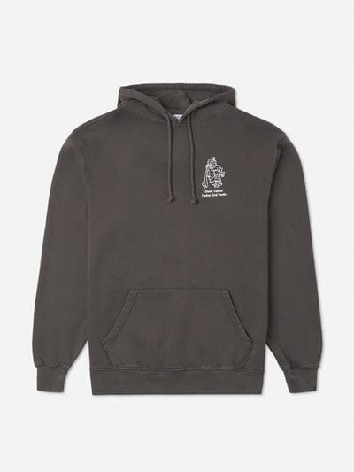 Rag Hood - Lead Vintage Wash Men's Hoodies & Sweatshirts Katin 