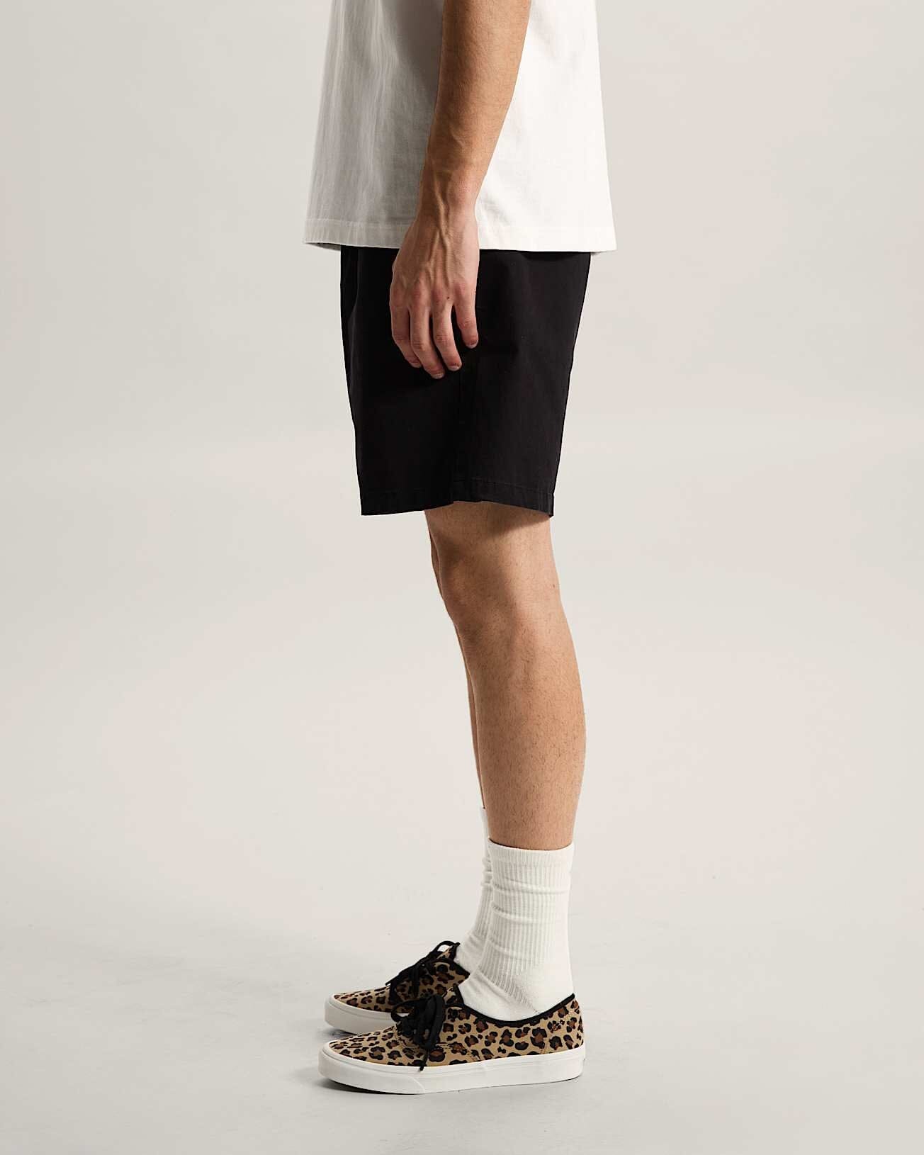 Range Relaxed Elastic Short - Black Men's Shorts & Boardshorts Vans 
