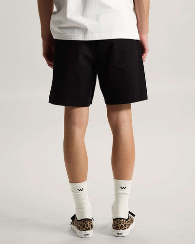 Range Relaxed Elastic Short - Black Men's Shorts & Boardshorts Vans 