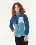 Raw Energy Block Fleece Boys - Storm Blue Children's Clothing Rip Curl 