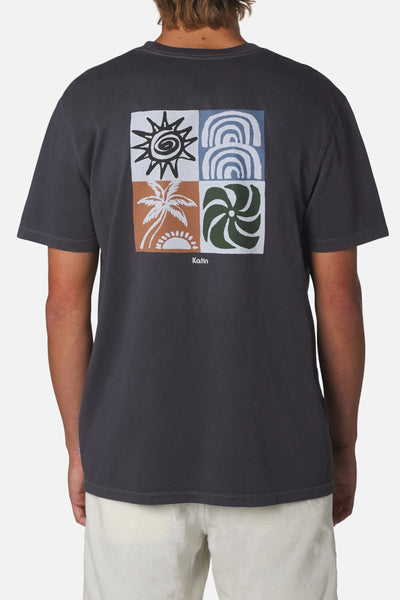 Realm Tee - Polar Navy Men's T-Shirts & Vests Katin S 
