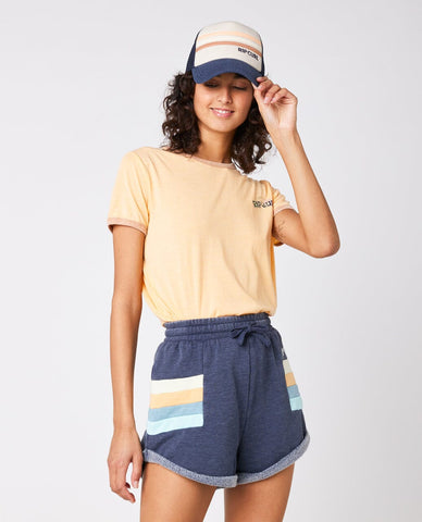Ringer Neon Tee - Orange Women's T-Shirts and Vest Tops Rip Curl women XS 