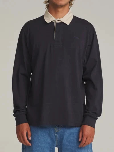 Ronan Polo - Navy Vintage Wash Men's Shirts & Polos Katin 