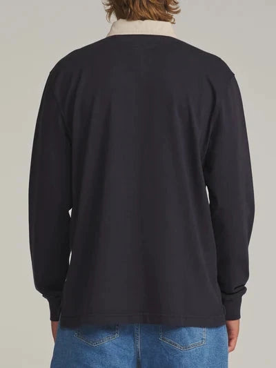 Ronan Polo - Navy Vintage Wash Men's Shirts & Polos Katin 