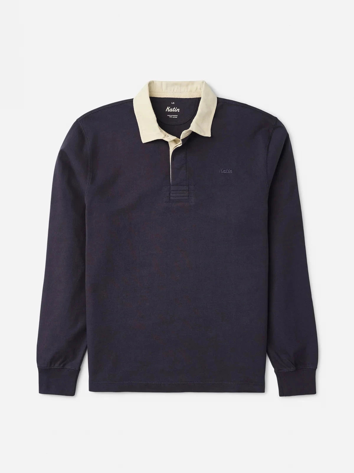 Ronan Polo - Navy Vintage Wash Men's Shirts & Polos Katin S 