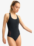 Roxy Active Basic One Piece - Black Women's Swimsuits & Bikinis Roxy 
