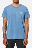 ROYAL TEE - Bay Blue Sand Wash Men's T-Shirts & Vests Katin 