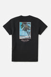 ROYAL TEE - Black Wash Men's T-Shirts & Vests Katin 