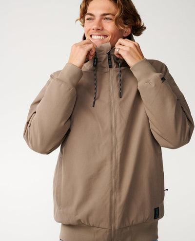 S-Series One Shot 5K Jacket - Walnut Men's Jackets Rip Curl 