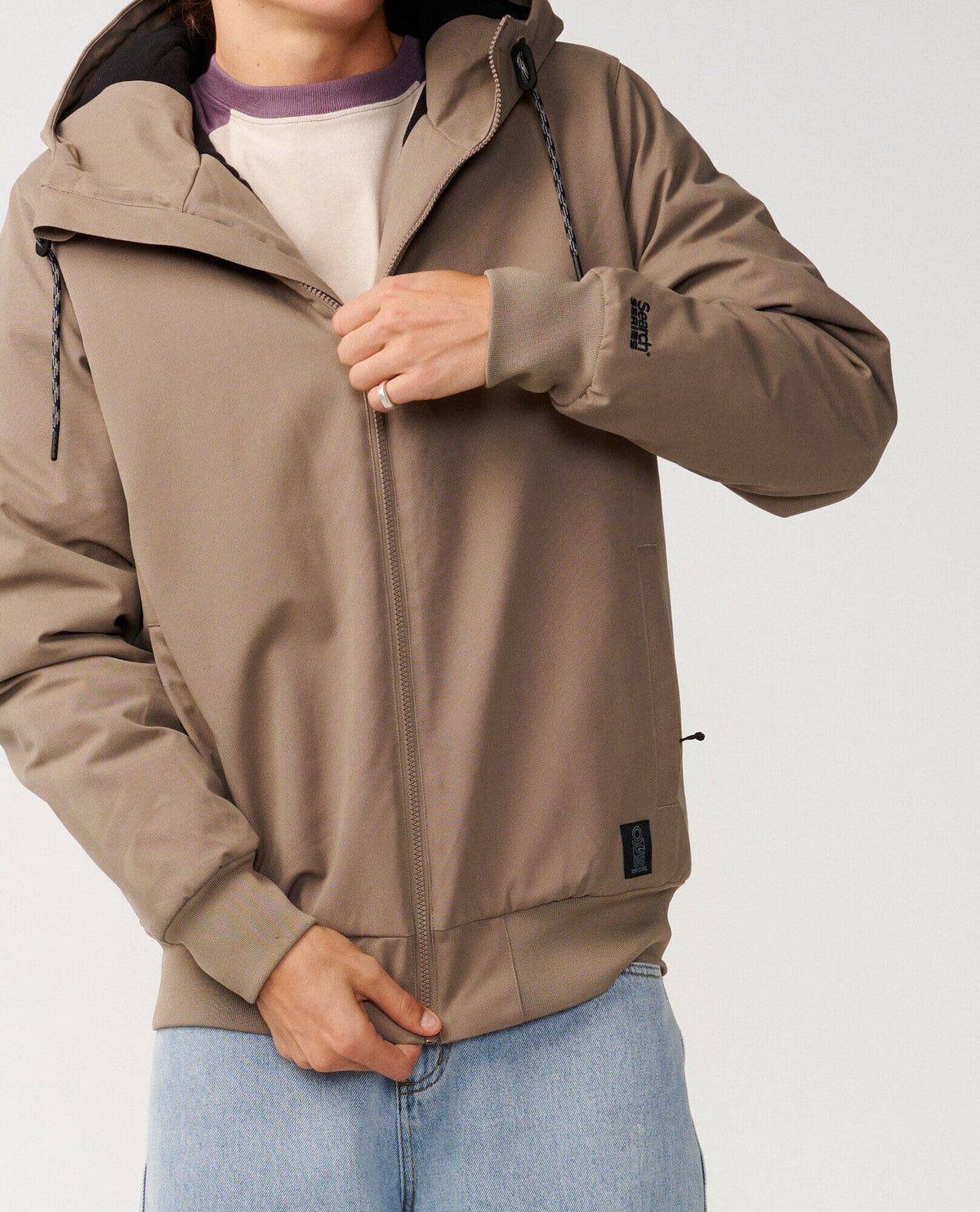S-Series One Shot 5K Jacket - Walnut Men's Jackets Rip Curl 