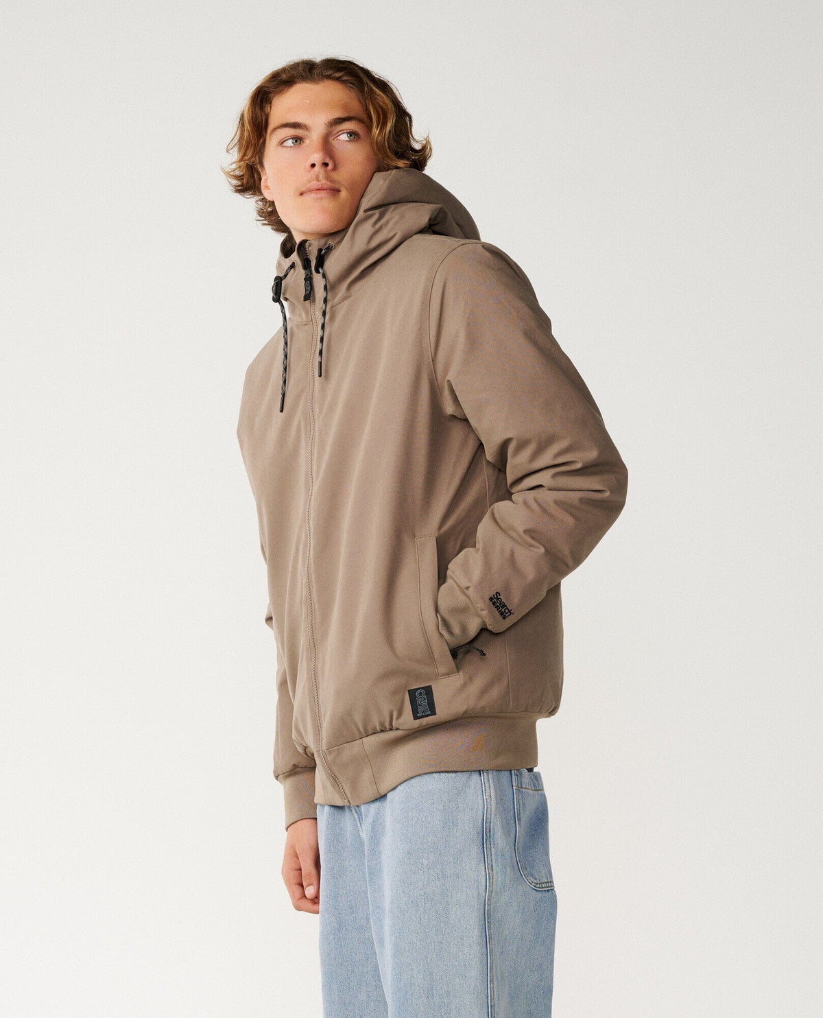 S-Series One Shot 5K Jacket - Walnut Men's Jackets Rip Curl 