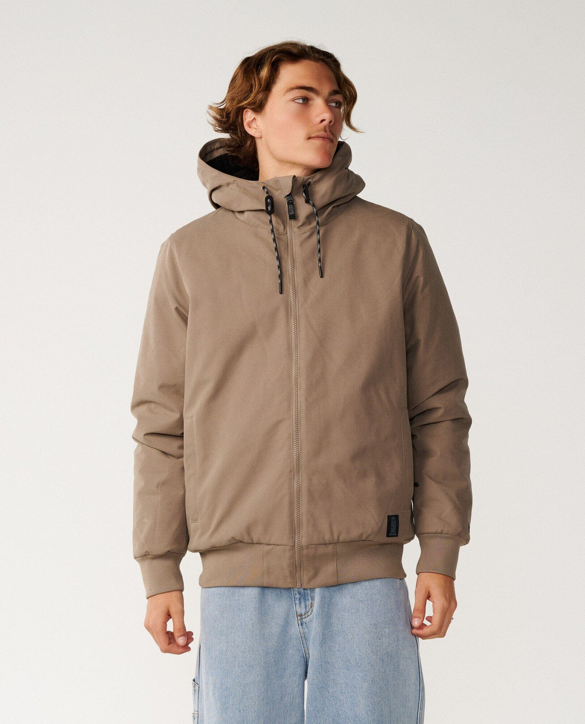 S-Series One Shot 5K Jacket - Walnut Men's Jackets Rip Curl S 