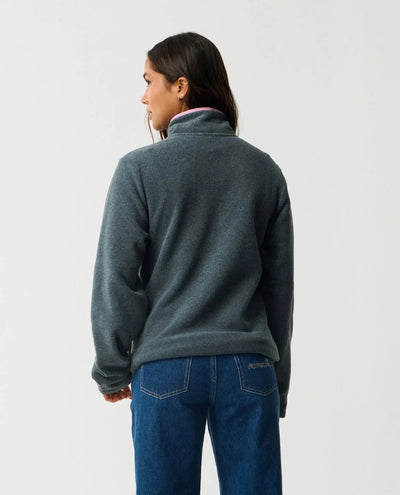S - Series Polartec Fleece - Charcoal Marle Women's Hoodies & Sweatshirts Rip Curl Women 