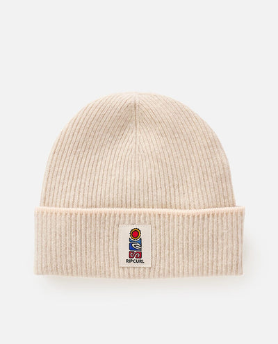 S-Series Regular Wool Beanie - Natural Women's Hats,Caps & Scarves Rip Curl Women 