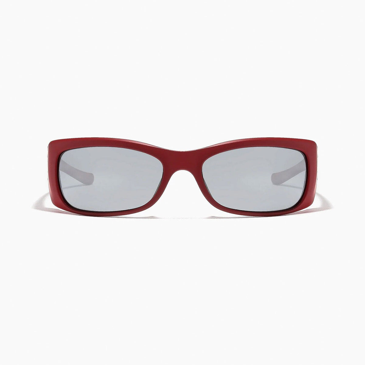Sabotage - Matte Dark Red /Black Mirror Polarized Sunglasses Ritual Vision 