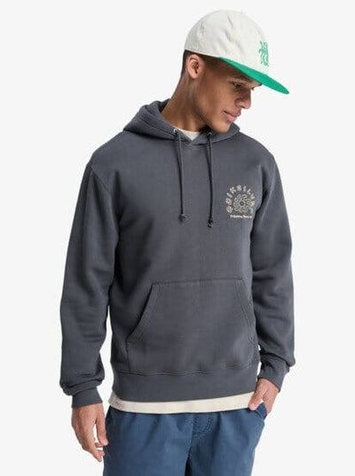 Saltwater Graphic Hoodie - Iron Gate Men's Hoodies & Sweatshirts Quiksilver S 