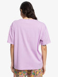 Sand Under The Sky Oversized T-Shirt - Crocus Petal Women's T-Shirts and Vest Tops Roxy 