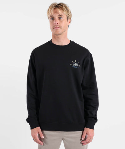 Sandbar Sweatshirt - Black Men's Hoodies & Sweatshirts Oxbow 