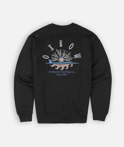 Sandbar Sweatshirt - Black Men's Hoodies & Sweatshirts Oxbow 