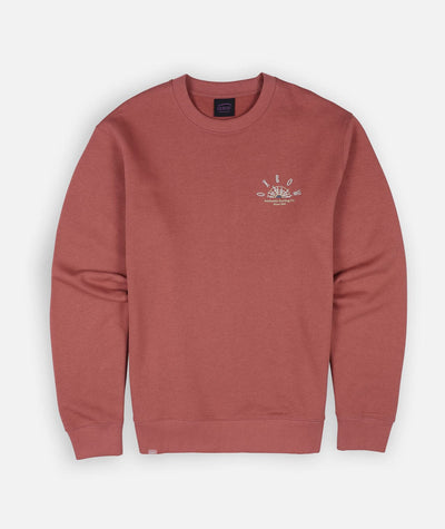 Sandbar Sweatshirt - Redwood Men's Hoodies & Sweatshirts Oxbow 