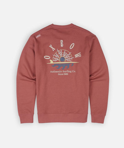 Sandbar Sweatshirt - Redwood Men's Hoodies & Sweatshirts Oxbow 