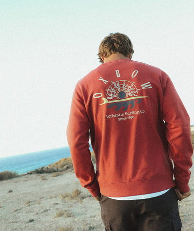 Sandbar Sweatshirt - Redwood Men's Hoodies & Sweatshirts Oxbow S 