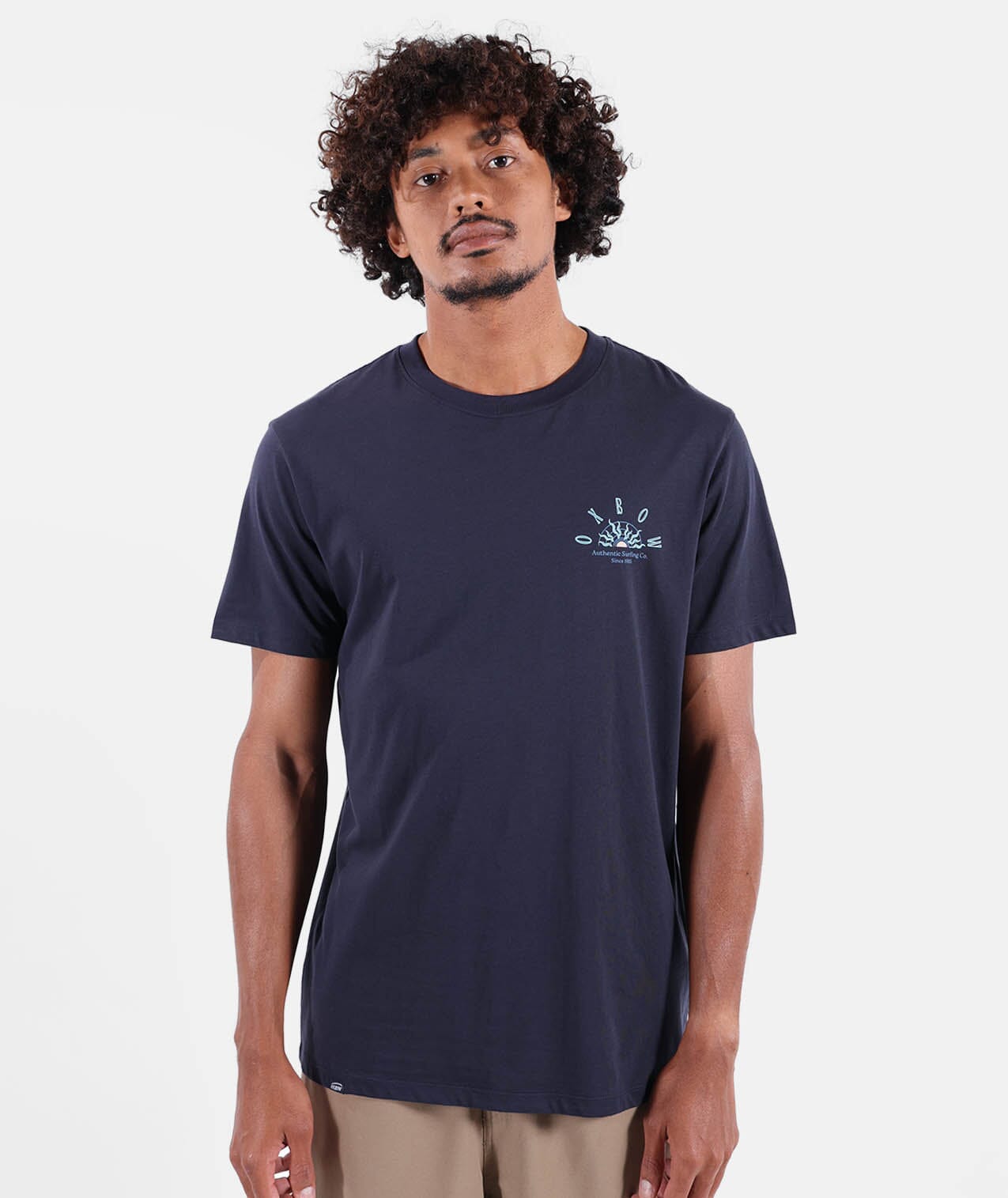 Sandbar Tee - Deep Marine Men's T-Shirts & Vests Oxbow 