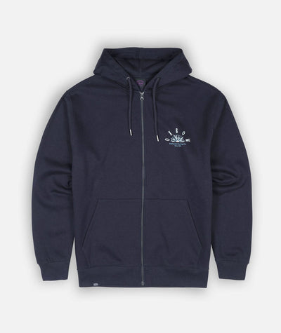 Sandbar Zipped Hoodie - Deep Marine Men's Hoodies & Sweatshirts Oxbow 