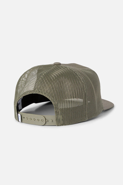 Saxon Trucker Hat - Olive Men's Hats,Caps&Beanies Katin 