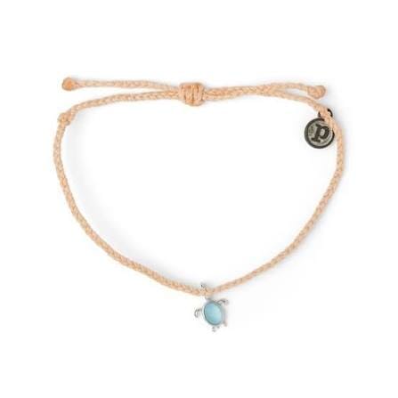 Sea Turtle Silver Charm Bracelet - Blush Jewellery Pura Vida 