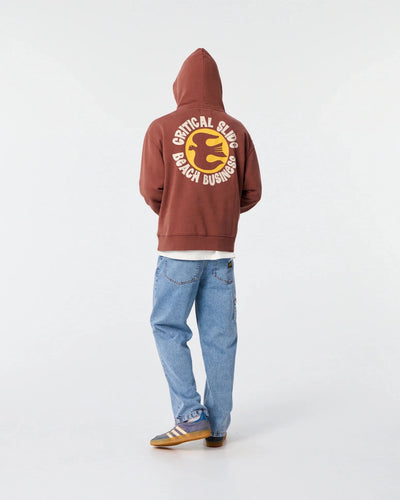 Seabird Hood - Brown Men's Hoodies & Sweatshirts TCSS 