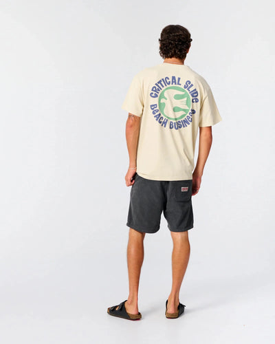Seabird Tee - Ecru Men's T-Shirts & Vests TCSS 