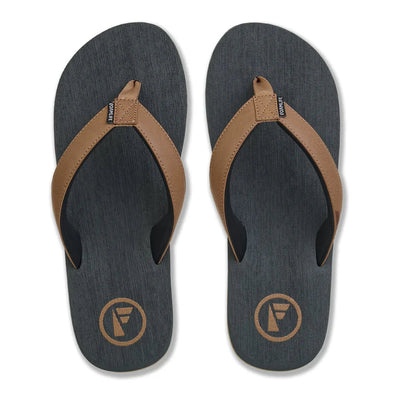 Seales Earth Flip Flops - Slate Grey Men's Shoes & Flip Flops Foamlife UK8 