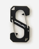 Search Carabiner Key Ring Accessories Rip Curl Black 