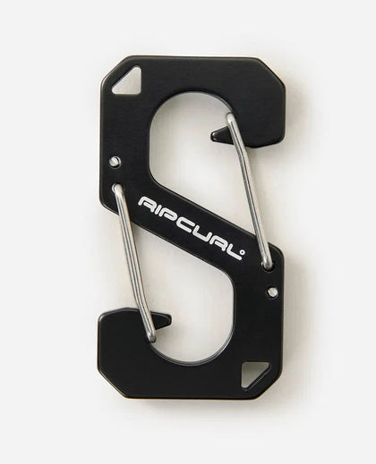 Search Carabiner Key Ring Accessories Rip Curl Black 