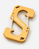 Search Carabiner Key Ring Accessories Rip Curl Gold 