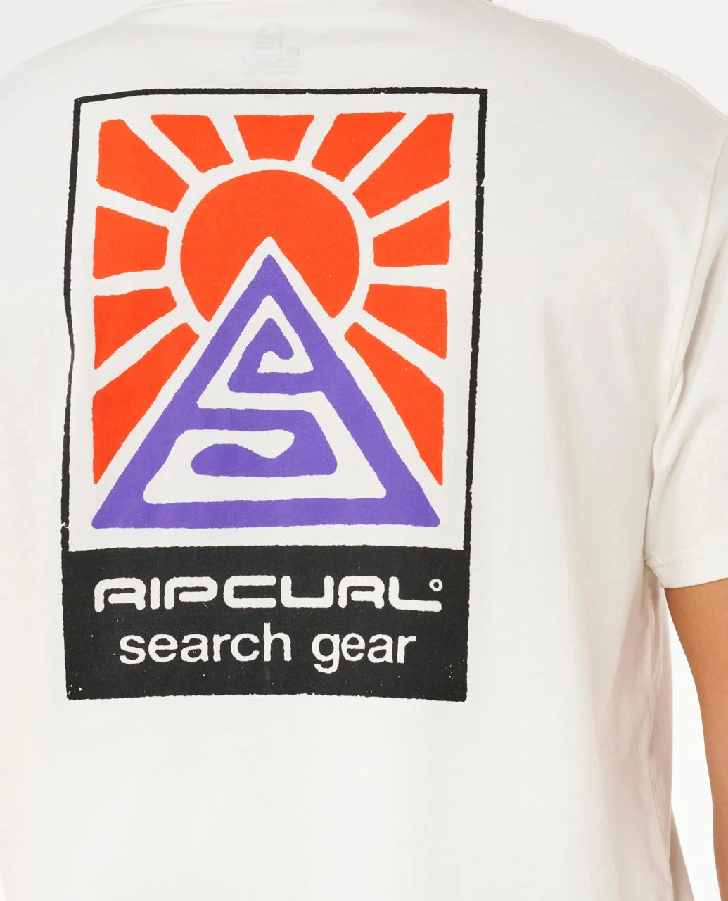 Search Dawn Tee - Bone Men's T-Shirts & Vests Rip Curl 