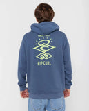 Search Icon Hood Fleece - Blue Fin Men's Hoodies & Sweatshirts Rip Curl 