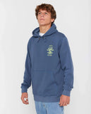 Search Icon Hood Fleece - Blue Fin Men's Hoodies & Sweatshirts Rip Curl 