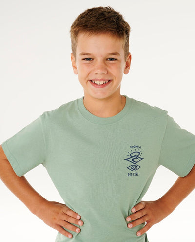 Search Icon Tee Boy - Aloe Children's Tees Bathsheba Surf 