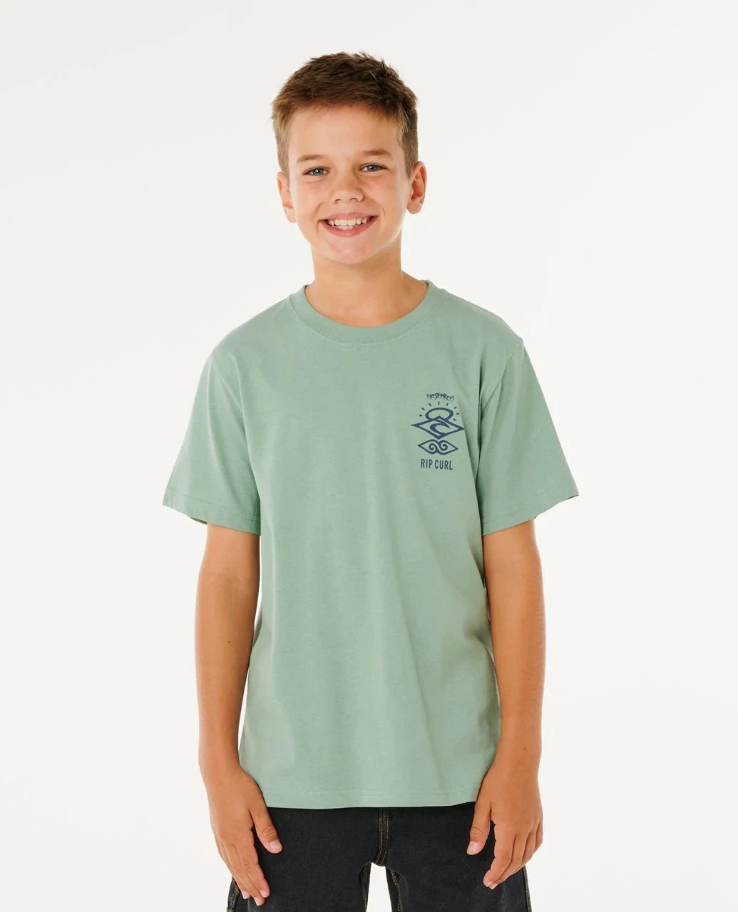 Search Icon Tee Boy - Aloe Children's Tees Bathsheba Surf 8 